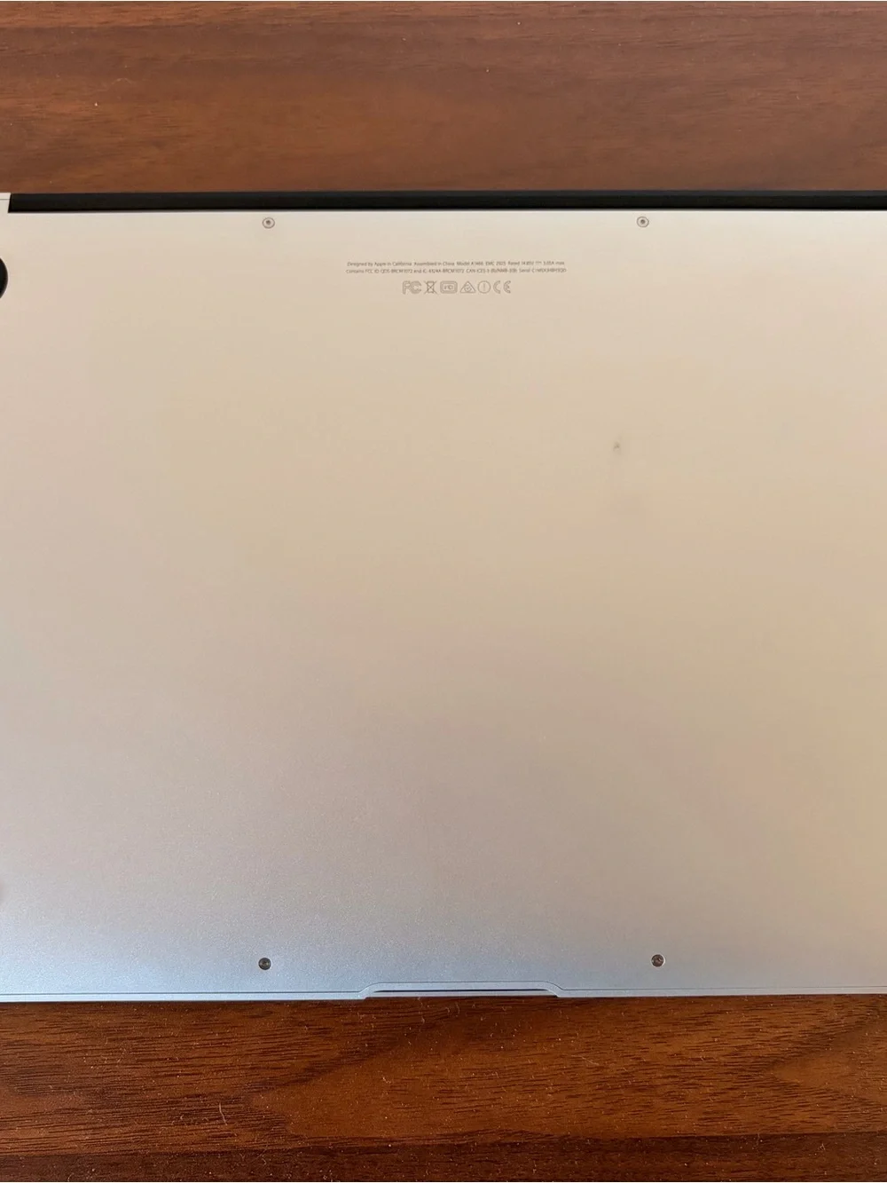 Apple MacBook Air Silver with Black Keyboard